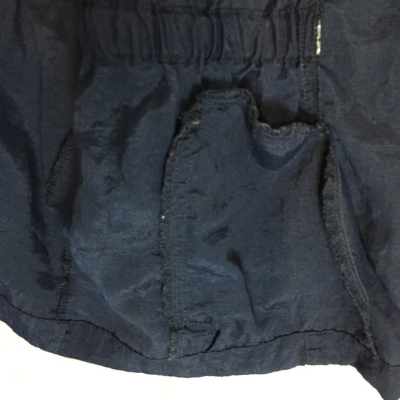 Weekends Summer Jacket XL / 16 Navy Blue Snap Front Lightweight - Picture 7 of 8